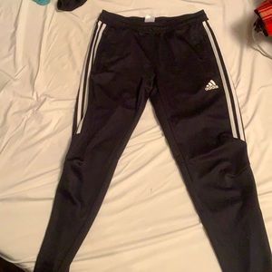 Women’s Adidas Joggers (S) black-white